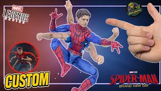 Custom spiderman 6 brazos #spidermanbrandnewday #marvellegends 