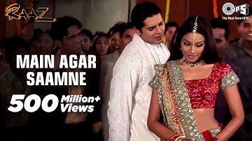 Main Agar Saamne | Raaz | Dino Morea | Bipasha Basu | Abhijeet & Alka Yagnik | Hindi Hit Songs