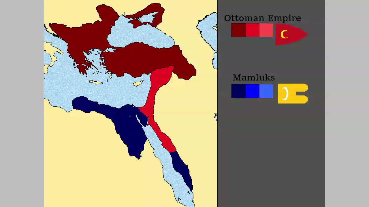 OttomanMamluks war 1516 1517 YouTube