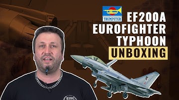 Trumpeter | EF2000A Eurofighter Typhoon 1/32 Plastic Model Kit Unboxing | #askHearns