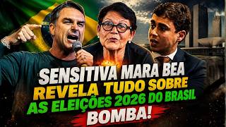 SENSITIVA MARA BEA: FLÁVIO BOLSONARO GANHA AS ELEIÇÕES 2026? E ALERTA SOBRE NIKOLAS FERREIRA!