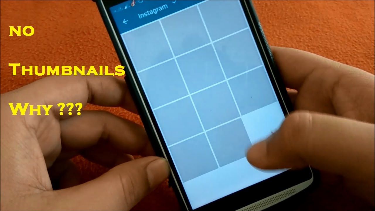 Thumbnails Not Coming In  Gallery In Android | Fix No Thumbnails In Gallery