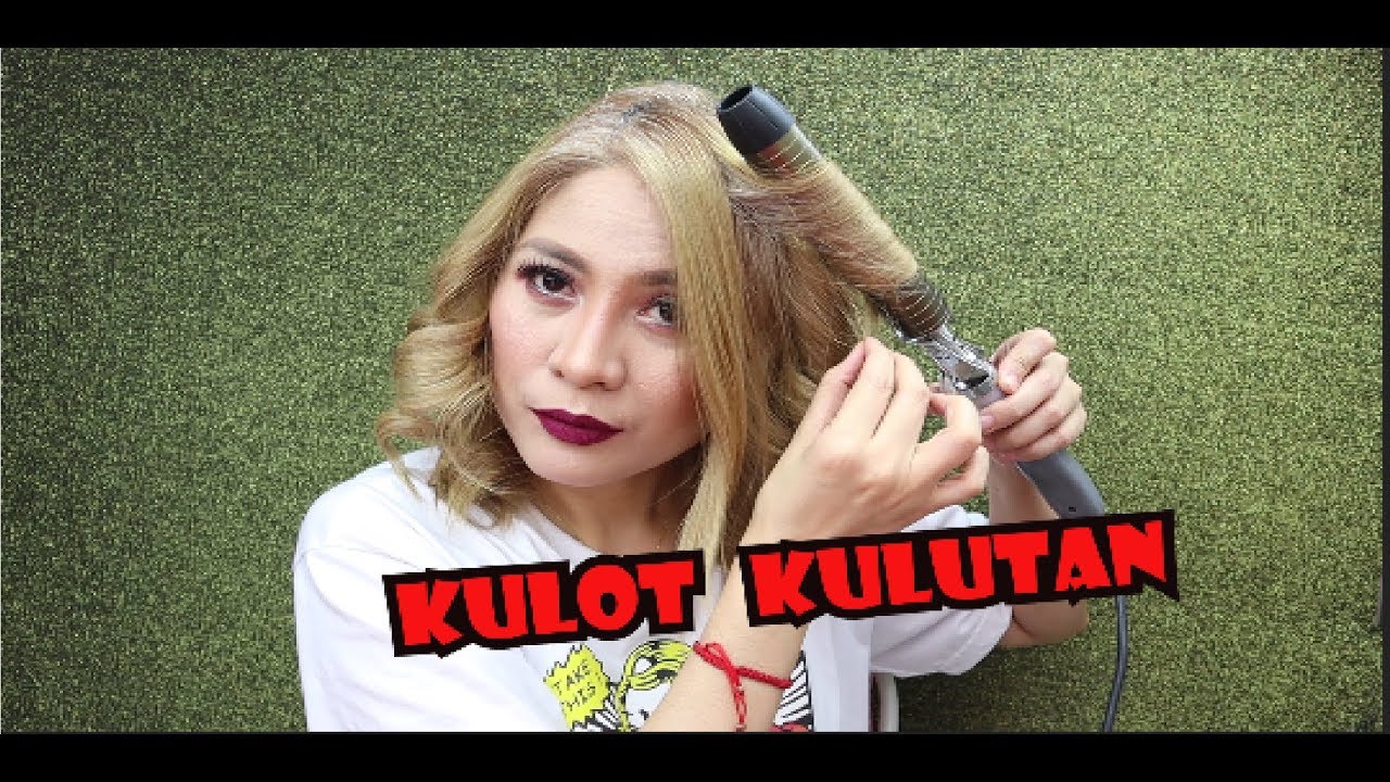 TECNIQUE ON HOW TO CURL A SHORT HAIR SO EASY 