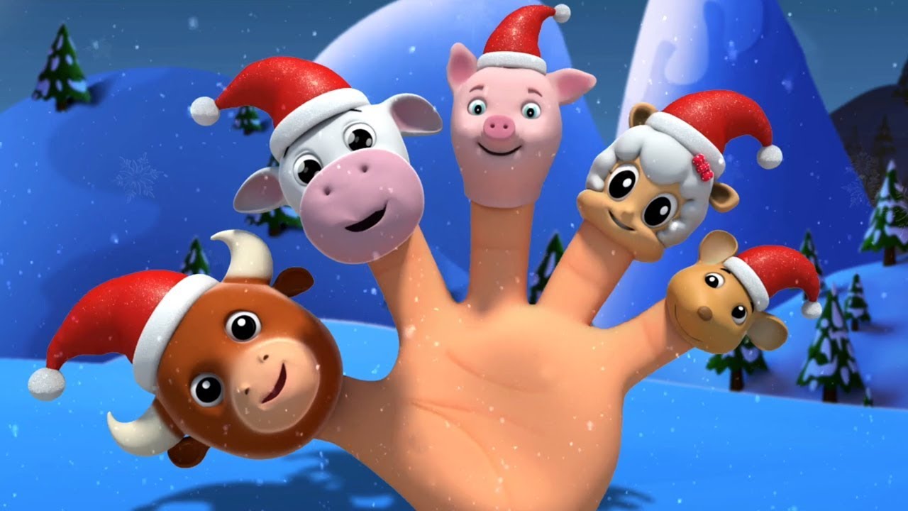 Papá Noel dedo familia | Navidad canciones para niños | Papá Noel canción | Santaclaus Finger Family juegos panamericanos 2019 en vivo