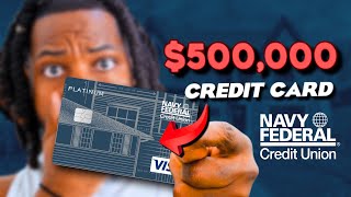 $500,000 Navy Federal Platinum Visa! Fair Credit OK Navy Federal HELOC