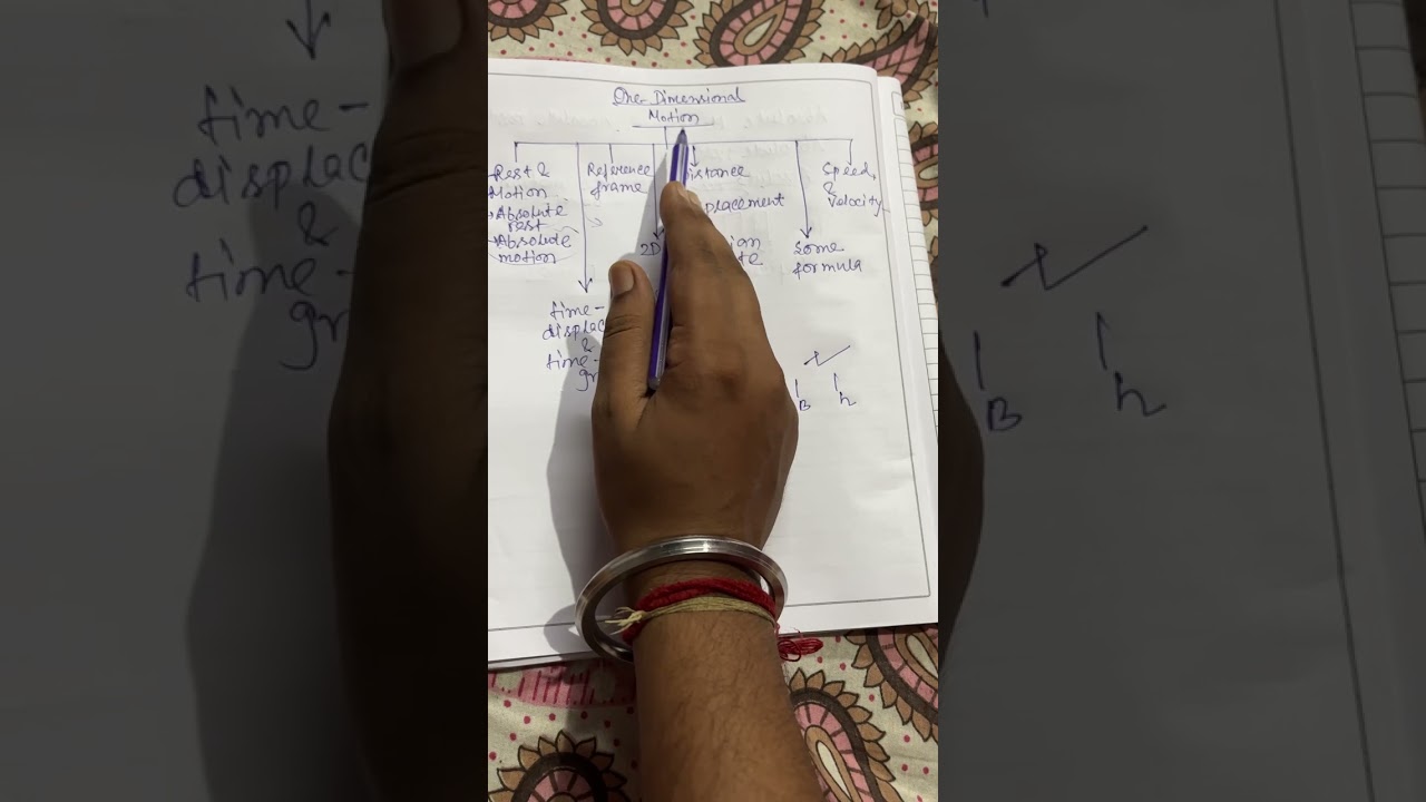 One Dimensional Motion | Class (XI) | Physicsmind