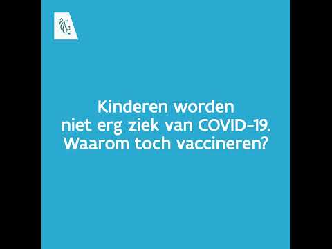 Q&A COVID-19-vaccinatie 5-11-jarigen - Kinderen worden niet erg ziek. Waarom toch vaccineren?