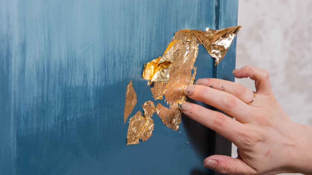 How to Apply Gold Leaf to Furniture and Fusion Mineral Paint