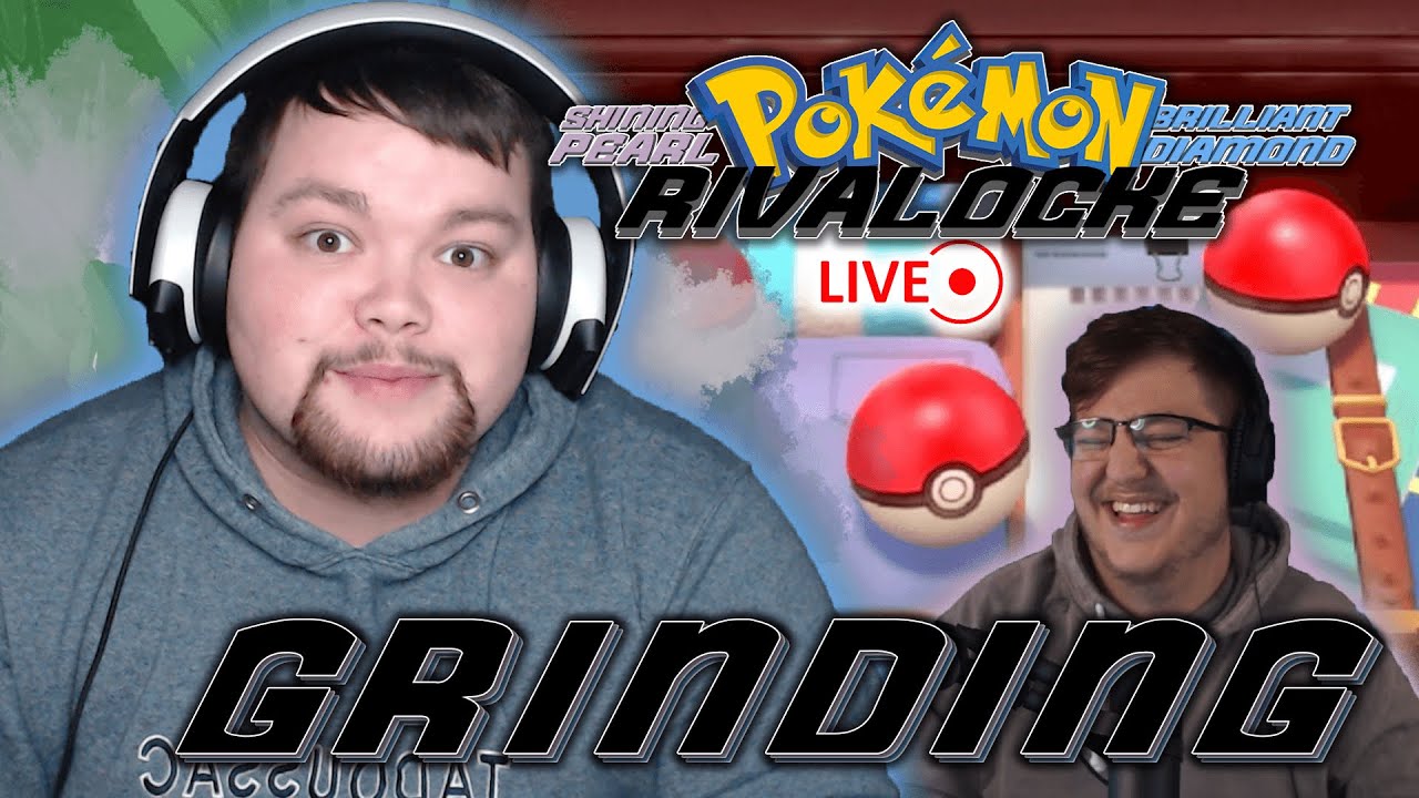 VICTORY ROAD AND GRINDING TIME!!! - Pokemon BDSP RivalLocke Live with SlightliSalti & PancakeWizard