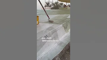 عمل سطاح للقارب فايبر جلاس 