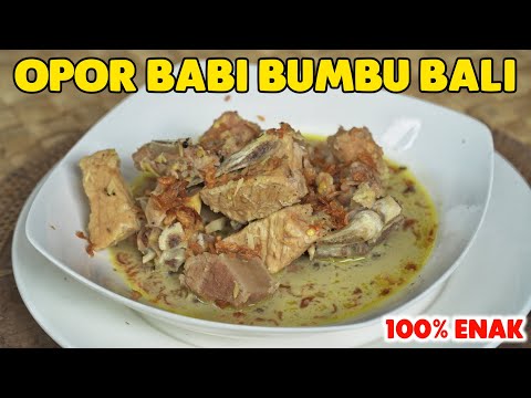 Resep Opor Babi