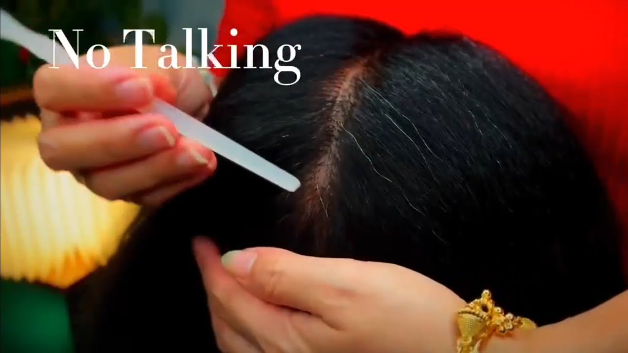 ASMR] Scalp Check | Scratching that make you fall asleep fast | No Talking 😴💤💤🥱