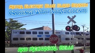 Metra Electric's Blue Island Branch: Crossings with Mechanical Bells and Incandescents