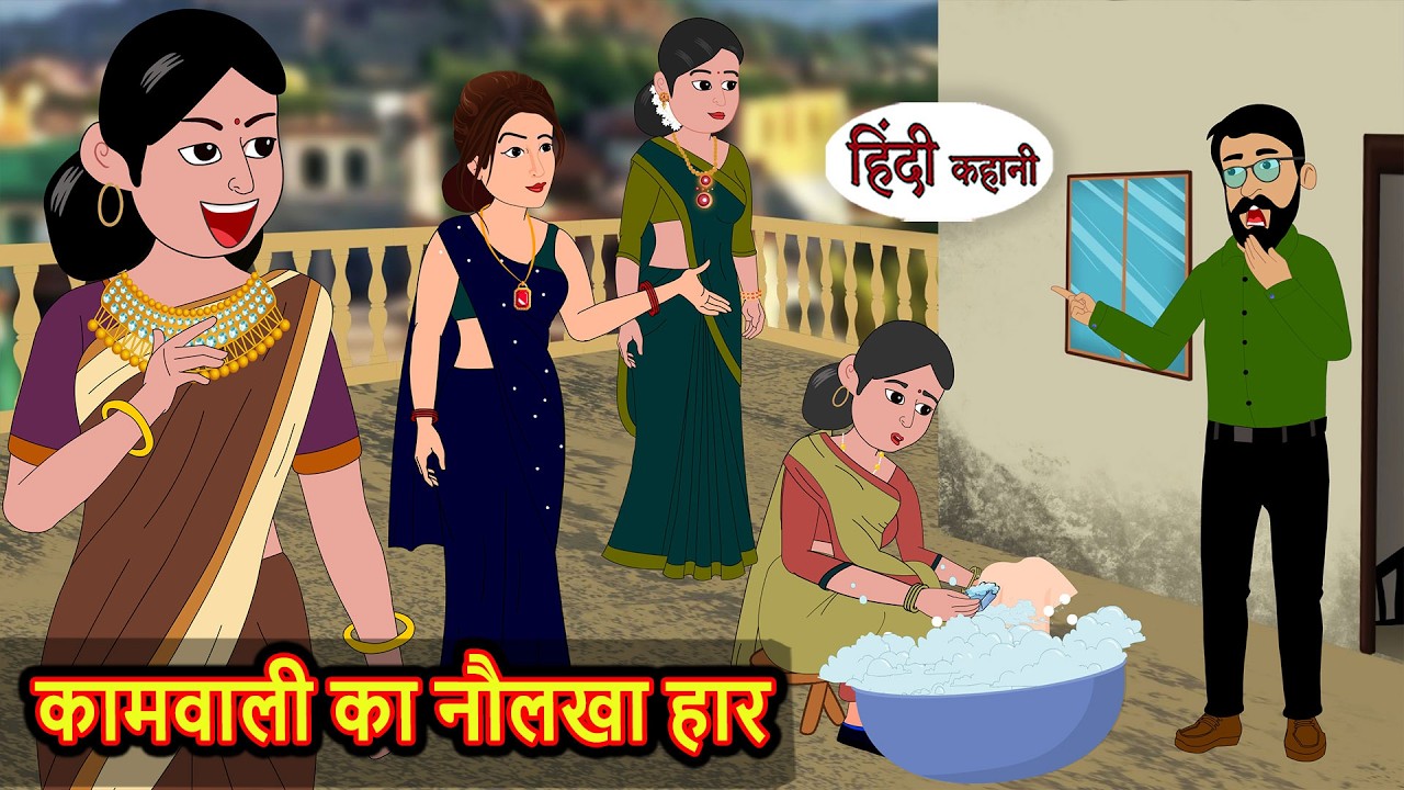 कामवाली का नौलखा हार | Hindi Story | Bedtime Stories | Moral Story | Fairy Tales | Storytime