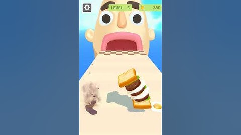 Sandwich Runner All Levels Android, iOS New #Game Update #gameplay #games #newgame #shorts TikTok