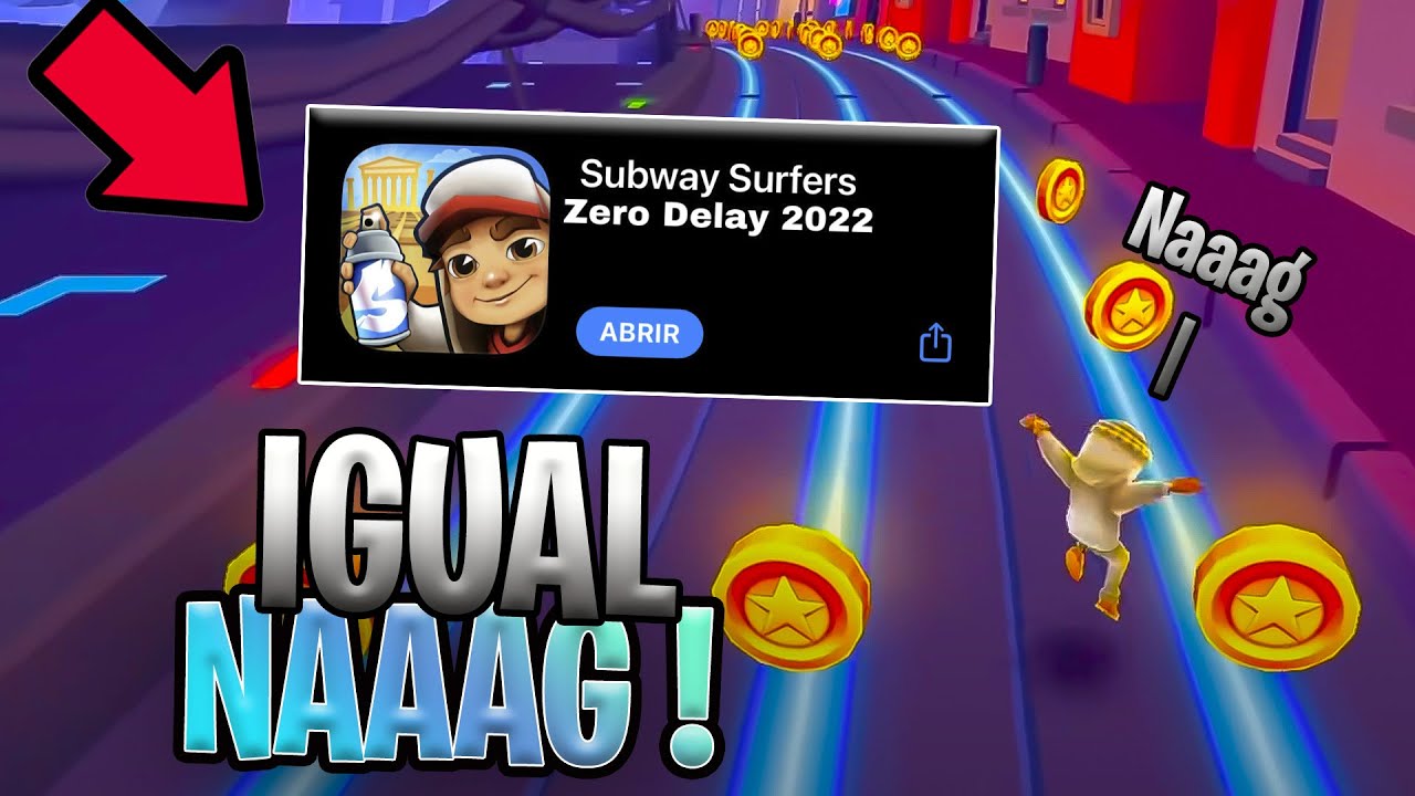 Subway Surfers 2012 a versão mobile 0 delay - Dluz Games