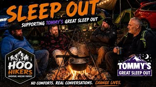 Tommy’s night under the stars with @HooHikers 
