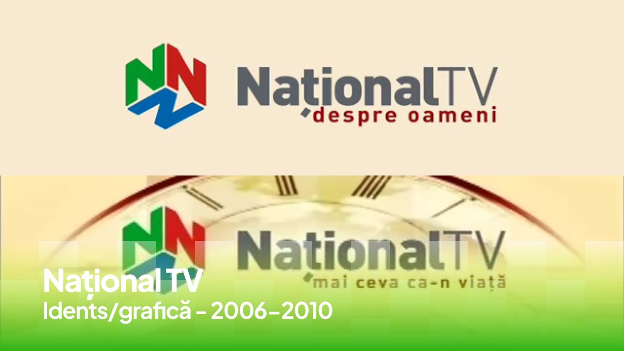 Național TV - Idents/grafică - 2006-2010