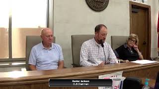 Dyer County Legislative Body Meeting August 2026
