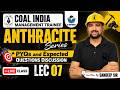 07 | Coal India Management Trainee | Anthracite Series | PYQs & Expected Questions | Gcentrick