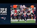 Top 10 Patriots Plays | 2022 Season