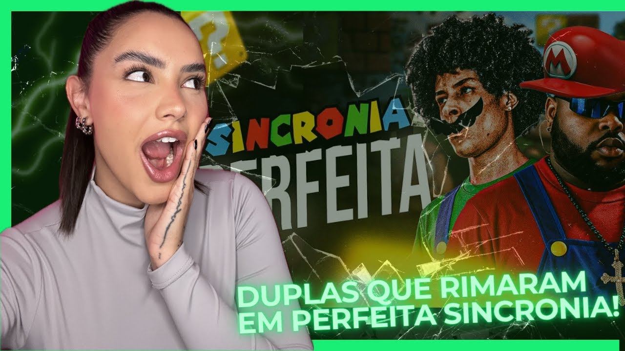 REAGINDO a DUPLAS QUE RIMARAM em PERFEITA SINCRONIA!