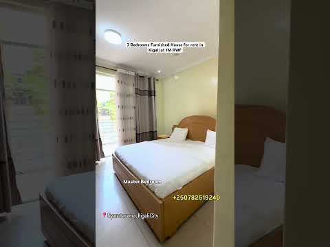 One of Affordable Furnished House for Rent in Kigali Nyarutarama at 1RWF |month