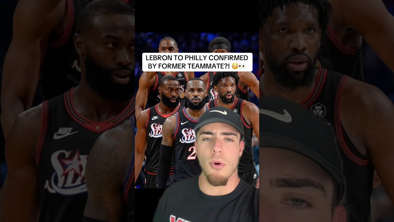 LeBron To Sixers CONFIRMED By Teammate?! 👀🔥#76ers #Sixers #NBA