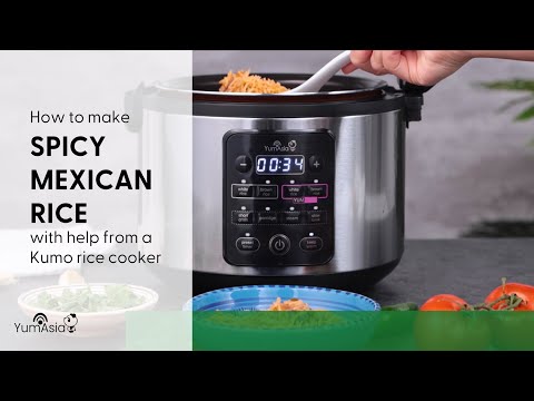 Spicy Mexican Rice Made In A Kumo Rice Cooker