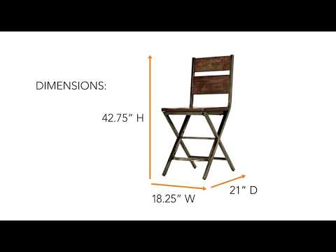 D469 124 Kavara Medium Brown Counter Stool