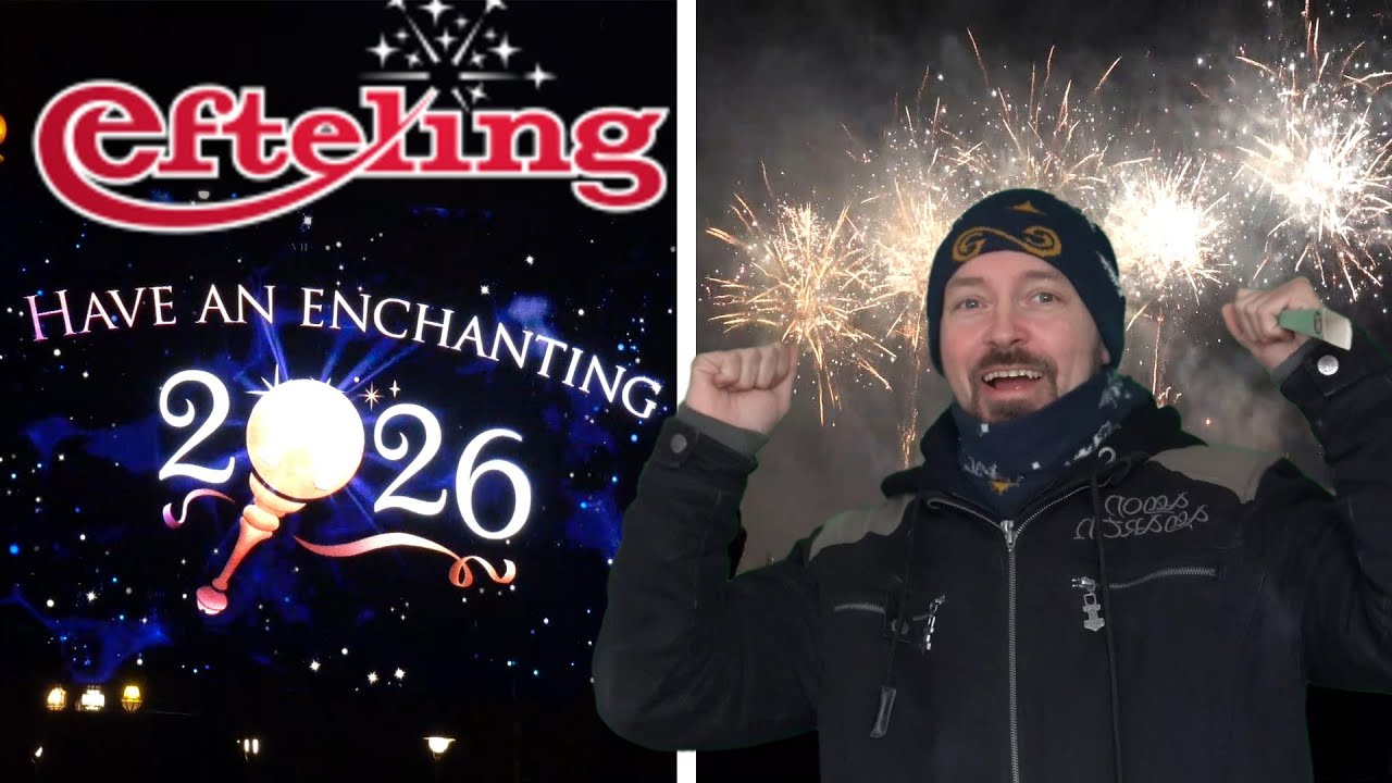 EFTELING OUD EN NIEUW WAS BETER DAN VERWACHT! 🎆