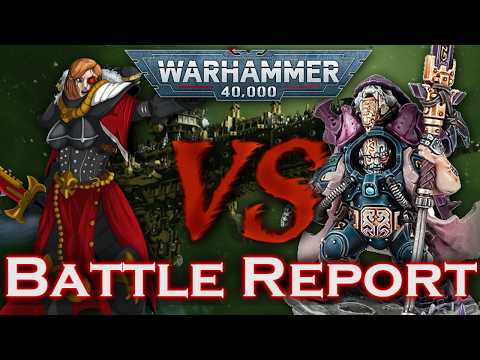 Sisters of Battle Vs Votann Warhammer 40k 11th Edition Battle Report