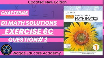 Exercise 6c Question#2 #wordproblems #ex6c #oxfordmath D1 Math NSM Updated Edition|#Chapter6|#Book1