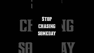 Stop Chasing Someone. #chasinggold #motivation #discipline #quotes