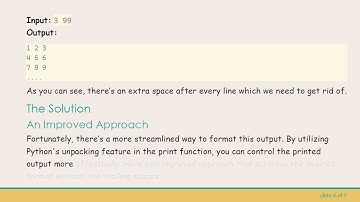 How to Effectively Remove Extra Spaces from Lines in Python Output