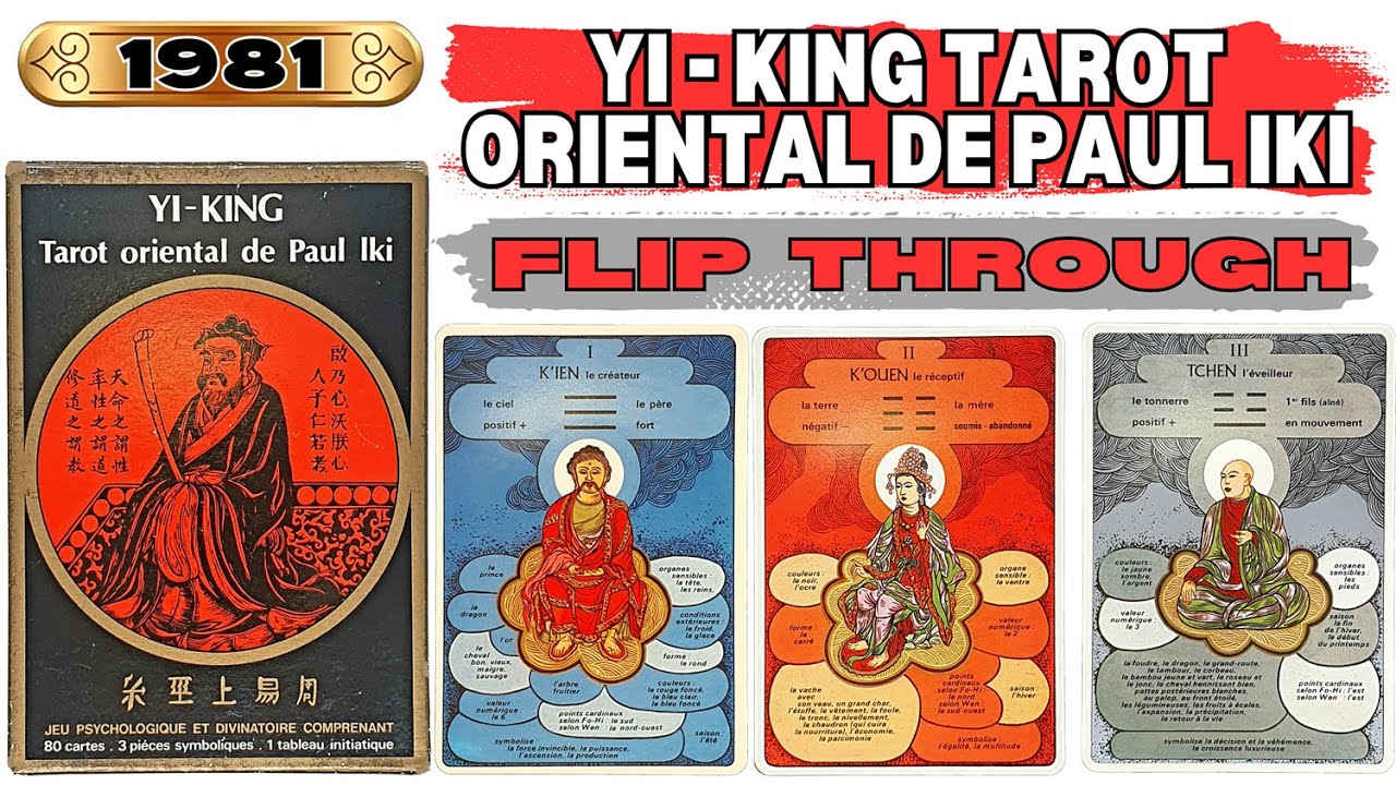 Yi - King Tarot - 1981 - Flip Through - Scopri i mazzi più antichi e rari della mia collezione
