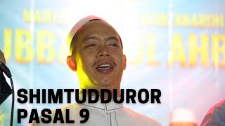 SHIMTUDDUROR FASAL 9 wahina baroza