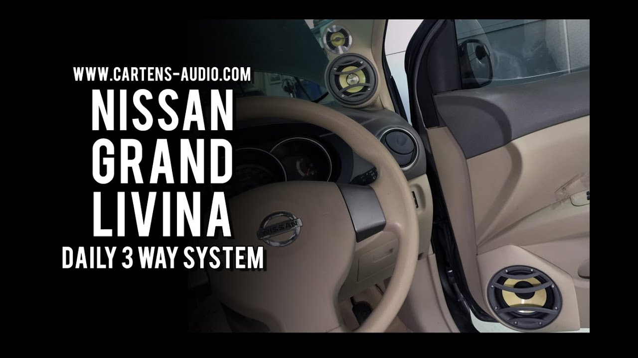 Audio Mobil Sistem Speaker 3Way Untuk Harian NISSAN GRAND LIVINA