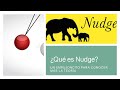 ¿Qué es Nudge? Un  empujoncito para conocer más la teoría