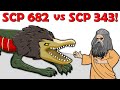 Can SCP 343 Terminate SCP 682?
