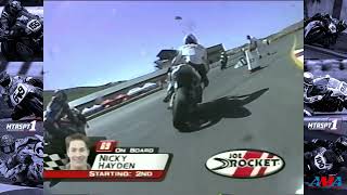 Hayden vs. Yates vs. Duhamel | 2002 AMA Superbike Round 5 Race 2 (Full Race)