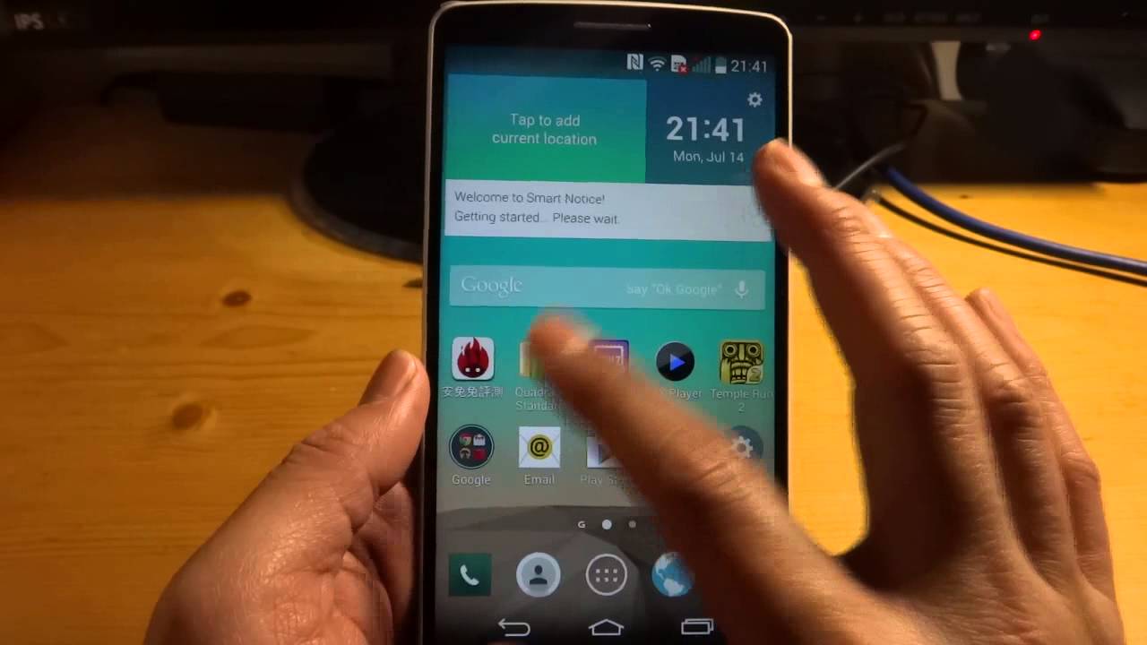 LG G3 LG-D855 white Test 1