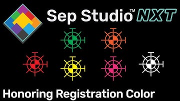 Separation Studio NXT - Honoring Registration Color - 20 Second Lesson