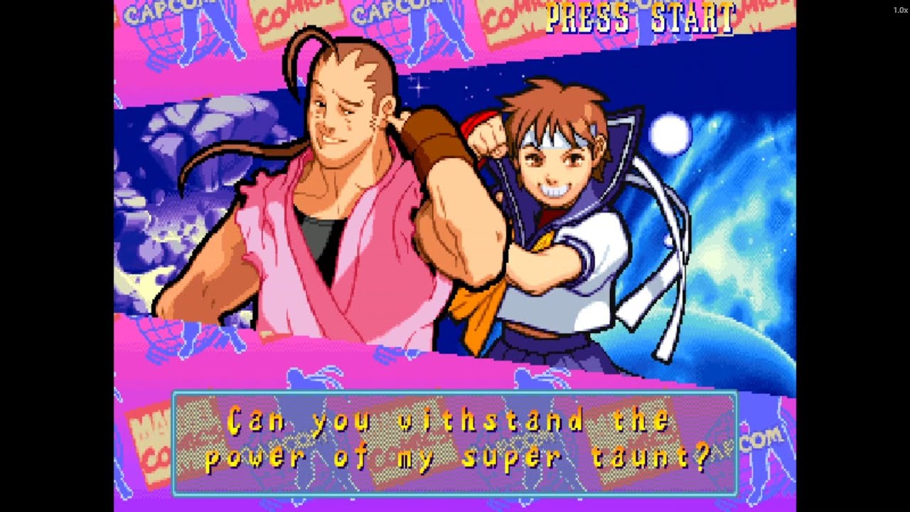 DAN & SAKURA — Goofy and Gutsy! | Marvel Super Heroes vs Street Fighter Fun Duo