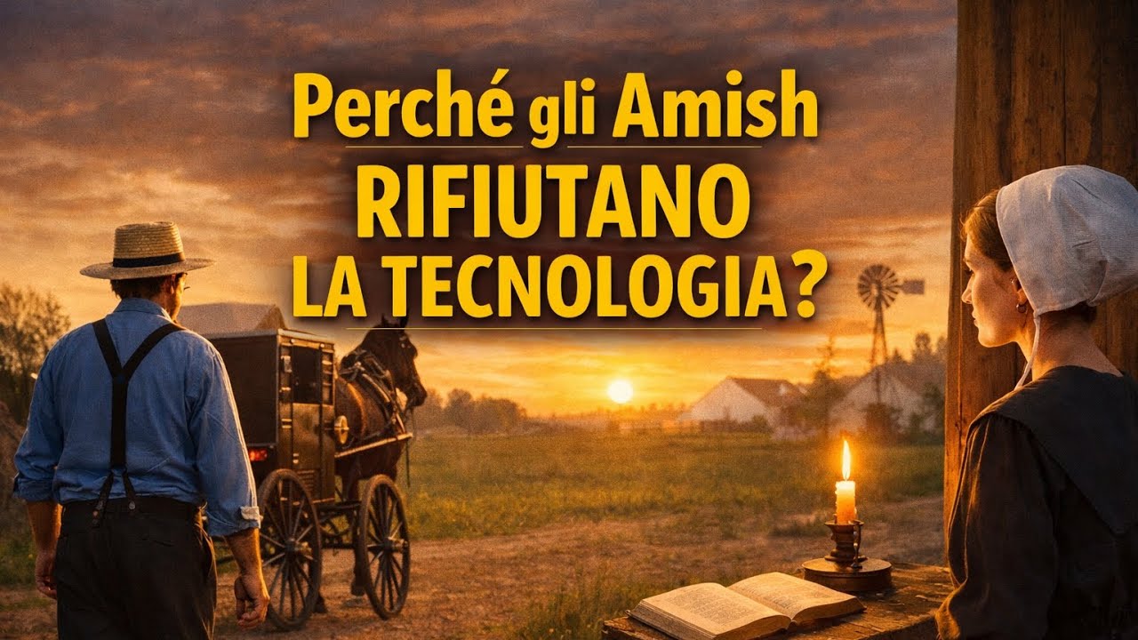 “Perché gli Amish rifiutano la tecnologia?