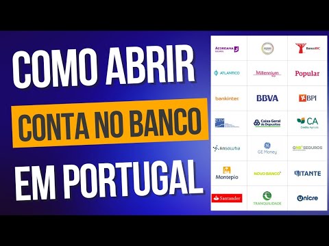 Como ABRIR uma CONTA no BANCO em PORTUGAL |  COMO FAZER? Quais Documentos? Dá para fazer do Brasil?