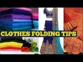 Clothes folding tips | Indian clothes organisation | How to fold and store Indian & western clothes