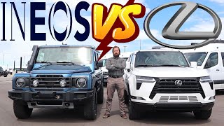 2024 Lexus GX550 vs 2024 Ineos Grenadier: New School Meets Old School!