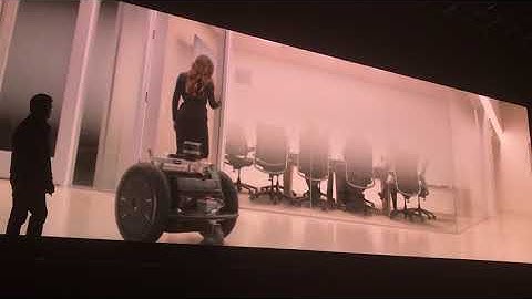 GTC 2018 Keynote by Jensen Huang ISAAC robot Demo movie