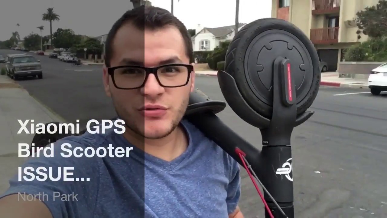 Xiaomi GPS Bird Scooter New Programming, an issue for on scooter chargers on foot